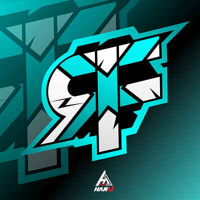 xrfz+ design illustration logo logoesport vector