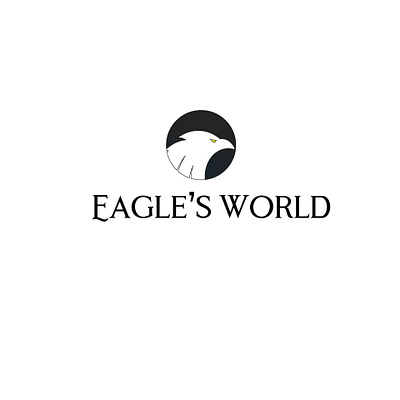 Eagle's World branding design illustration vector