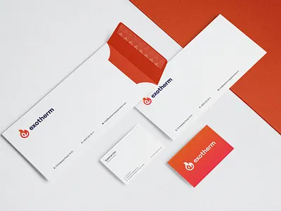 Rebranding - Exotherm branding design identity logo ui