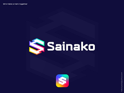 Sainako logo - unused a b c d e f g h i j k l m n blockchain branding branding agency colorful crypto design digital ecommerce fintech gradient illustration logo logo design logo designer metaverse modern o p q r s t u v w x y z s logo tech