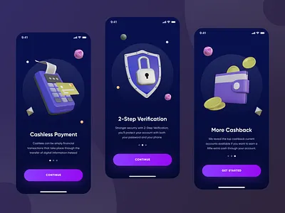 CeloBank Mobile App 3d android bank dark design finance fintech illustration ios kyc mobile mobile app money onboarding sign up ui uidesign ux uxdesign wallet