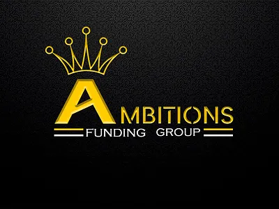 Ambitions Funding Group design logo typography