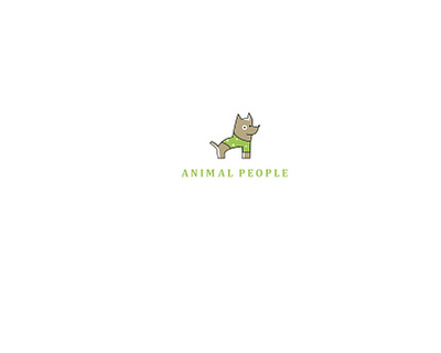 Animal People logo art branding design graphic graphic design graphicdesign logo logodesign vector