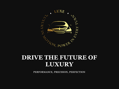 LUXE CAR - Landing page brand identity branding car design creative landing page e commerce design figma landing page logo luxury website responsive design ui ui design user interface web ui website