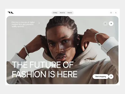 E-commerce Fashion Website animation bran clothes design e commers ecommers illustration no code no code development nocode online shop ui uiux ux web web abimation web design web development website