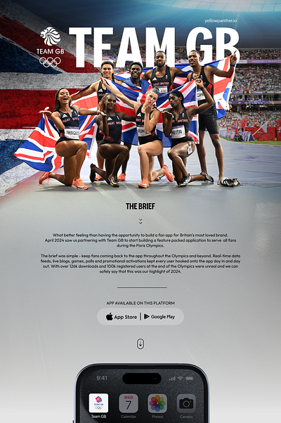 Team GB App app blue britain england olympics red sports team gb uxui white