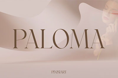 PALOMA branding classy display font elegant fashion feminine font gaming girly instagram luxury magazine movie poster youtube