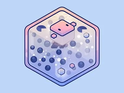 Fish 3d 3d art aquarium cute design figma fish graphic happy illustration isometric kawaii kid minimal nature perspective
