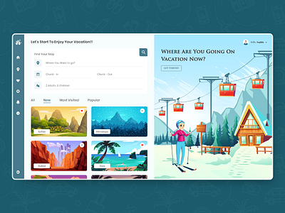 Travel World Webpage design flat design illustration illustration art illustrator travel travel agency travel web travel website traveling traveller travellers travelling trending uiux vector web design webdesign