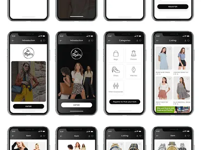 In Styles App animation design icon illustration logo ui ux