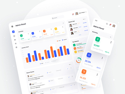 Grabstar Dashboard - Review Platform admin panel design analytics best design chart clean design curriculum vitae dashboard design freelancer hire designer minimal website design mobile design portfolio page profile card remotework review rating review site social proof ui dashboard webapp webdesign