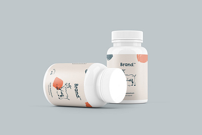 Brand™: Packaging Concept branding design illustration label packaging products supplement