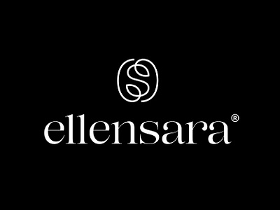 ellensara branding identity illustration logo logotype mark milash monogram symbol typography