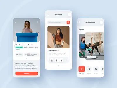 Sports booking android app application booking design experience figma interface ios light mobile simple sport ui ux