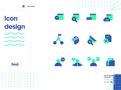 Icon design | Full Meals Designer | regunathan design trend icons icon design icon trend