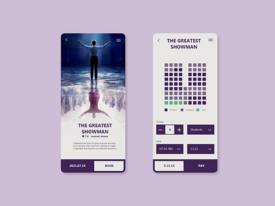 Movie Card app design movie moviecard ui ui challange