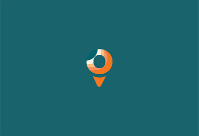 Location Icon brand identity branding design flat gradient design graphics icon icon design iconography illustration illustrator location pin map modern design navigation navigation design