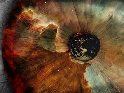 eyes adobe adobe photoshop earth eye galaxy graphic graphic art graphic design graphicdesign space
