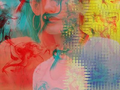 woman adobe adobe photoshop glitch graphic graphic art graphic design graphicdesign graphics woman