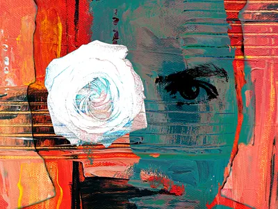 roseman adobe adobe photoshop graphic graphic art graphic design graphicdesign man rose