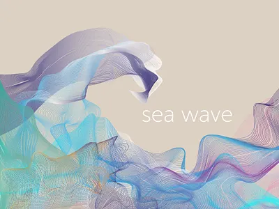 seawave adobe adobe illustrator graphic graphic art graphic design sea vector vector art wave