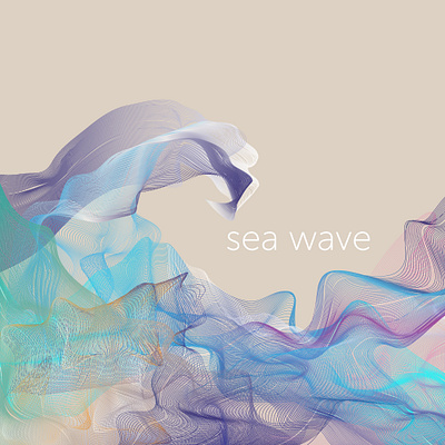 seawave adobe adobe illustrator graphic graphic art graphic design sea vector vector art wave