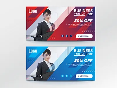 Facebook Cover, Header, Template abstract adobe adobe illustrator agency banner blog blog template colourful commerce cover illustration modern poster redesign services sticky nav template twitter header web website