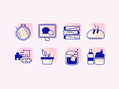 Quarantine Icon Set graphicdesign hobbies icon design icon pack iconography icons illustrator logo quarantine vector vector design