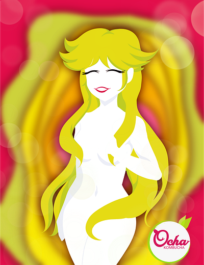 Ocha Chan 1 design illustration