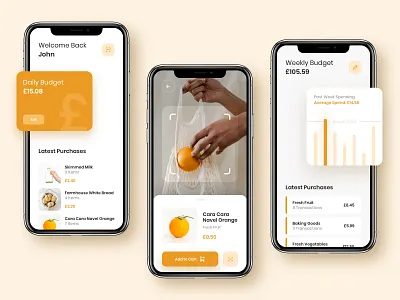 Smarty - Smart Shop App adobe xd app branding design graphic idea mobile app mockup ui ui ux design ux