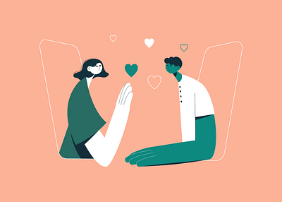 How to Create a Dating App From Concept to Successful App animalsketch app art design drawing illustration illustration art sketch vector web