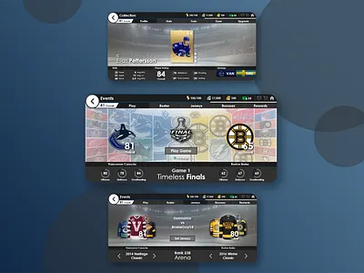 Mobile Hockey Game app design game game app game design game ui game uiux games hockey hockey game mobile mobile app mobile app design mobile design mobile games mobile ui ui ux