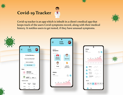 Covid-19 Tracker app app client app coronavirus