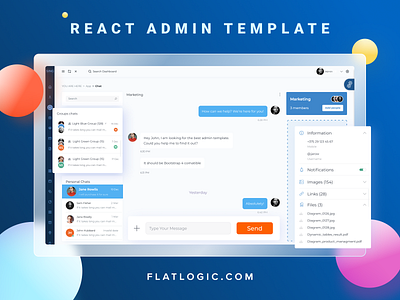 Sing App React admin dashboard admin template app chat dashboard interface react react admin template template trendy ui ux web