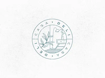 Casa Deli design logo logotype mark stamp symbol