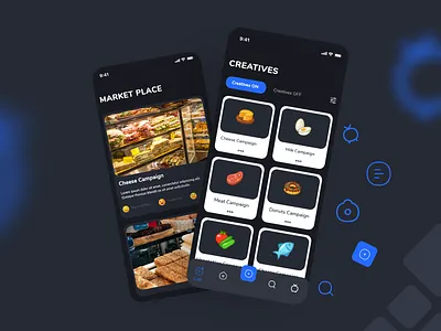 AddifyTv Mobile App Design app app design dark mode marketplace mobile mobile app mobile design tv app ui uidesign ux uxdesign