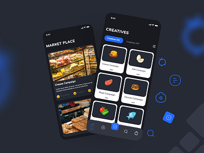 AddifyTv Mobile App Design app app design dark mode marketplace mobile mobile app mobile design tv app ui uidesign ux uxdesign