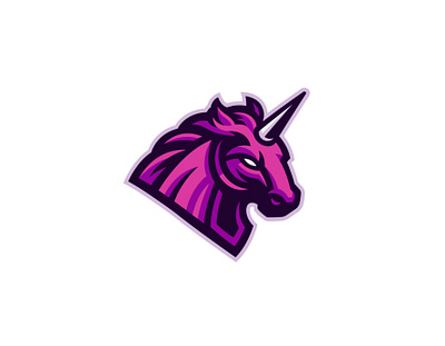 Unicorn Mascot Logo