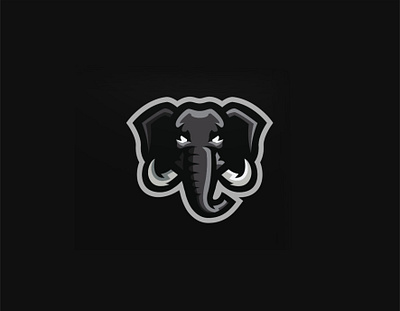 Elephant Mascot Logo