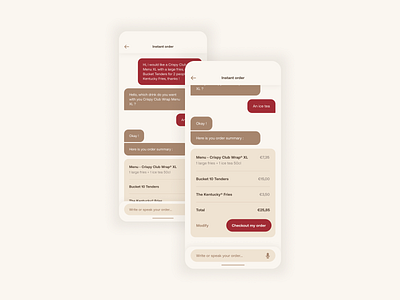 KFC - Instant Order UI app app design brand branding design fastfood food food app kfc mobile ui ui design ui mobile ui ux uiux ux web website