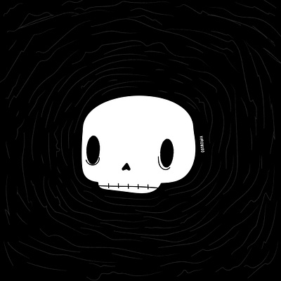 Cráneo cráneo bones character concept craneo design illustration ilustracion vector visionudo