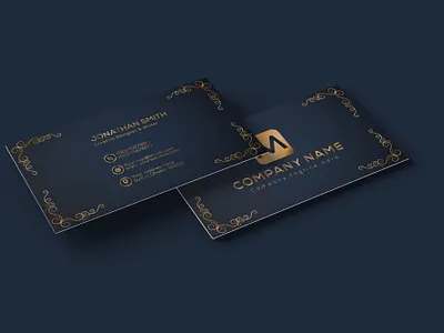luxury business card design black black business card brand brand identity branding creative design golden business card logo luxury business card design minimal modern visiting card design