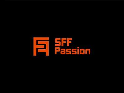 SFF Passion abstract logo company logo elegant fashion design letter logo logo maker logodesign minimalist logo negative space sff letter logo typography logo