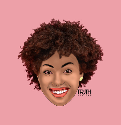 Lady Cartoon digital digital art digital art of a lady digital painting digital portrait digitalart lady digital art