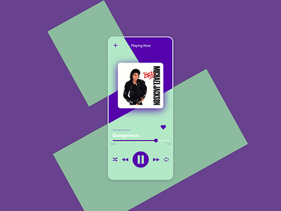 DailyUI::009 Music Player #DailyUI design ui