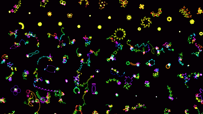 Nano Machines generative javascript tinycode