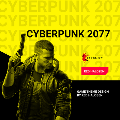 game 2d 3d art cyberpunk design dribbblr game game art game design gaming illustration popular redhalogen resent typography