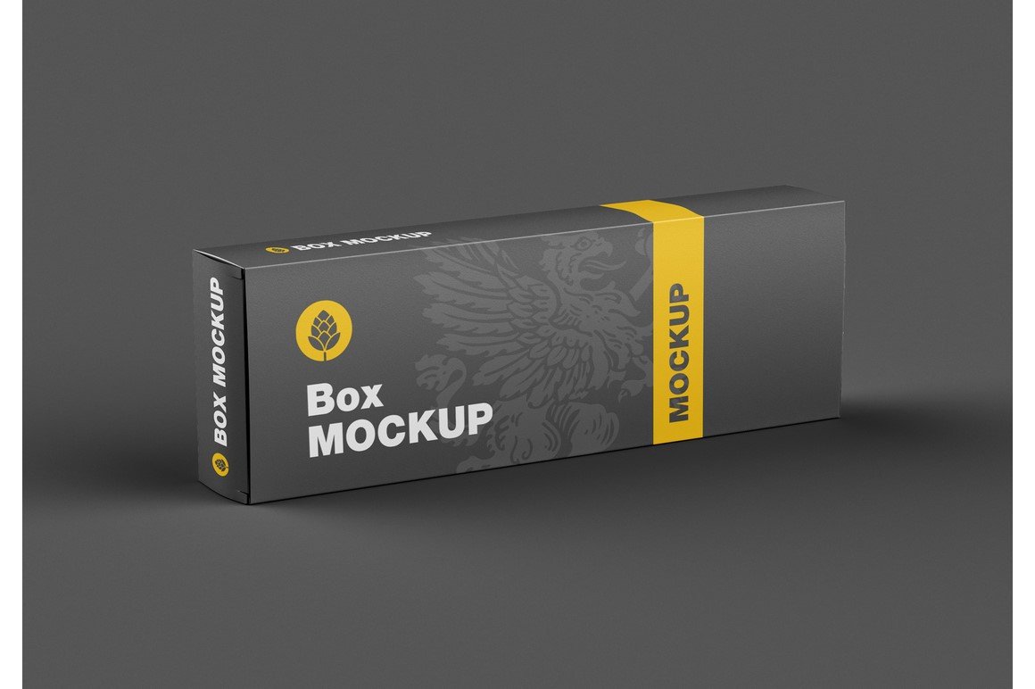 Flat Cardboard Box Mockup by Roverto Hartasanchez on Dribbble