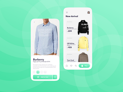 Fashion online shop app app design application clothes clothing design design e commerce app e commerce design e commerce shop e shop ecommerce fashion app fashion design shop shopping app shopping cart ui ui ux uidesign uiux