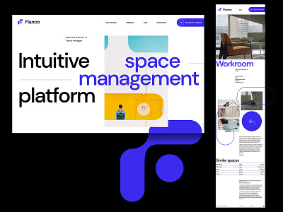 Flanco web agency branding agency clean clean ui design landing landing page layout minimal studio ui ux web web design website